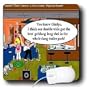 Londons Times Health and Vanity Trends Cartoons - Trailer Park Feng Shei - Mouse Pads
