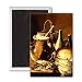 Still Life with bread, fishes and leeks (oil.. - 3x2 inch Fridge Magnet - large magnetic button - Magnet