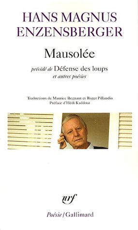 Mausolée : Précédé d'un choix de Défense des loups, Parler allemand, Ecriture Braille