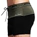 Godsen Men's Swimming Trunks Boxer Brief,black Soft Briefs