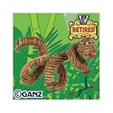 Webkinz Striped Snake + Free TyeDye Silly Bandz Animal Shaped Kids Bracelets 12 Pack