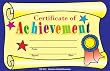 CERTIFICATE OF ACHIEVEMENT 25PK
