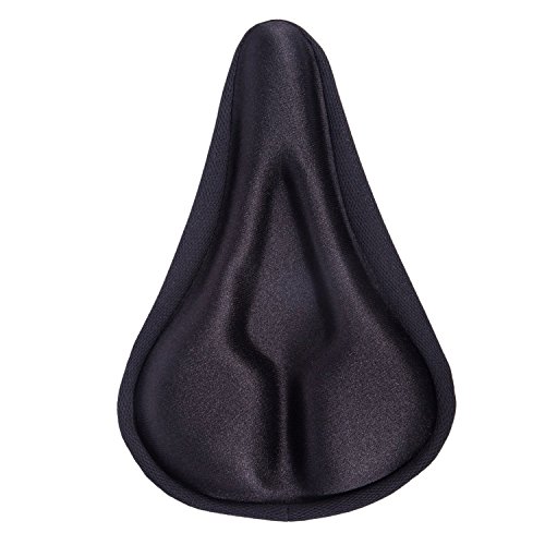 Y-ZONE Gel Top Cruiser Comfort Soft Cycling Bicycle Bike Saddle Seat Cushion Pad Cover Topper