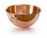 Mauviel M'Passion 2191.26 Copper 10-Inch/4.6L/4.9-Quart Egg White Bowl with Ring