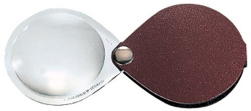 Eschenbach1740150 Classic Leather Folding Magnifier 3.5X, 50 mm