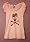 Ruffle Puff T-Shirt with puffy sleeves Pink