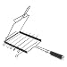 Charcoal Companion Non-Stick Kabob Basket with Six 13 Inch Skewers
