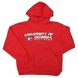 Georgia Team Color Youth Hoodie Sweatshirt (Red)