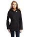 Ak Anne Klein Women’s Hooded Wool Double-breasted Coat, Charcoal,…