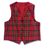Reversible Merino Wool Tartan Vest