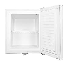 Nor-Lake Scientific LF021WWW/0M White Compact Table Top Manual Defrost Freezer, 115V, 60Hz, 1.8 cu ft Capacity, 17-3/8" W x 20-3/16" H x 19" D, -10 to -20 Degree C