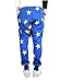Men's Star Printing Hip Hop Sweat Pants Harem Dance Jogger Baggy Trousers Slack (L, Black)