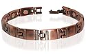 New Copper Clad Magnetic Relief Golf Bracelet 7.5" long