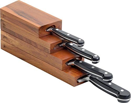 DUE CIGNI Knives Holders Pcs 4 Tranciati Classic Serie