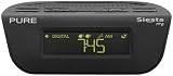 PURE Siesta Mi, DAB/FM Clock Radio - Black
