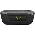 PURE Siesta Mi, DAB/FM Clock Radio - Black
