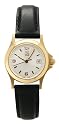 ESQ by Movado Women's Sport Classic Gold-Plated Genuine Leather Strap Watch #07101057