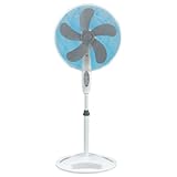 Optimus F-1670S 16 inch Oscillating 3-Speed Stand Fan with Remote Control