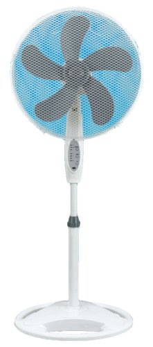 Optimus F-1670S 16-Inch Oscillating 3-Speed Stand Fan with Remote Control