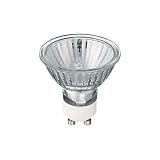 50 WATTS MR16 GU10 BASE EXN FLOOD HALOGEN LIGHT BULB WITH LENS COVER 120 VOLTS 4,000 HOURS 36 DEGREE BEAM SPREAD