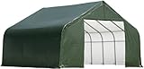 ShelterLogic 86063 Green 30'x20'x20' Peak Style Shelter