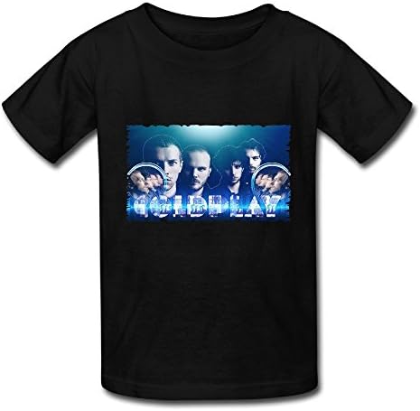 Coldplay A Head Full Of Dreams Popular Tour 2016 T Shirt For Big Boys' Girls' Kids Black