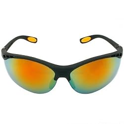 DeWALT Reinforcer Fire Mirror Sunglasses Safety Glasses