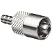 Luer Connector - Stainless Steel 316 Male Luer Lock, For 1/8" Tube, Barb O.D. 0.145"