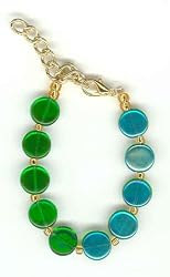 Golf Stroke Counter Bracelet Green