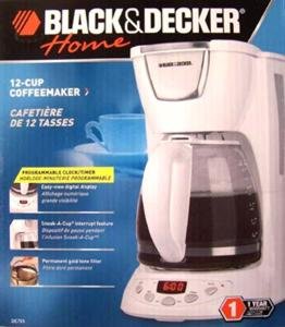 BLACK & DECKER 12 cup COFFEE MAKER U.S. AND CANADA UL LISTED