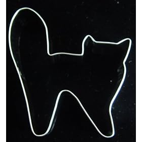 CK Products 3 Inch Halloween Cat Cookie Cutter by CK Products