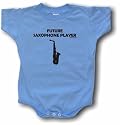 Future Saxophone Player Logo Baby/Infant Tee Shirt or Onesie