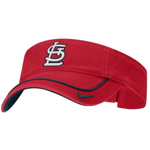 Nike St Louis Cardinals Red Swoosh Visor