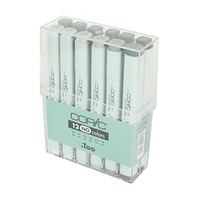 【クリックで詳細表示】Amazon.co.jp ｜ Too コピック 12色セット NGセット ｜ ホビー 通販