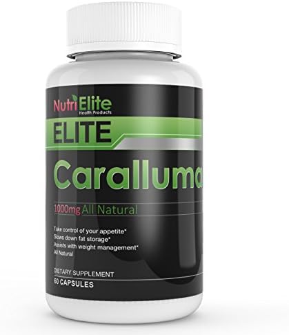 Pure Caralluma Fimbriata Extract ★ Powerful Appetite Suppressant and Fat Burner ★ Highest Quality Appetite Control Pills of all Weight Loss Products ★ Works with Colon Cleanse Containing Psyllium Husk