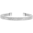 Inox Jewelry Women's 316L Stainless Steel Mesh Bangle