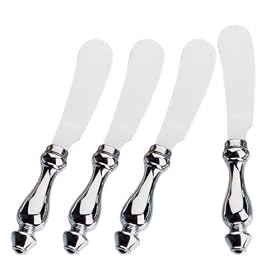 Amco Traditional Spreaders, Stainless Steel Blades, Set of 4 by Amco