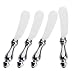 Amco Traditional Spreaders, Stainless Steel Blades, Set of 4