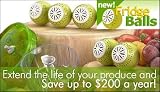 Fridge Balls Easier to Use Than Green Bags