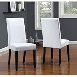 Modus Furniture 2EA466 Urban Seating Parsons ChairSet Dining