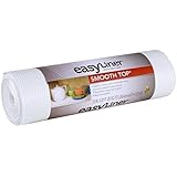 Duck Brand 855145 Smooth Top Easy Liner Non-Adhesive Shelf Liner, 12-Inch x 20-Feet, White