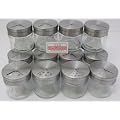 Gew�rzstreuer Gew�rze Vorratsglas mit Edelstahldeckel streuen sch�tten 16 St�ck