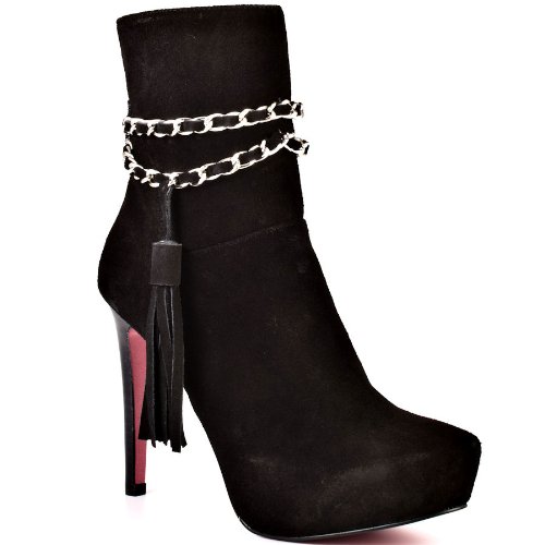 Paris Hilton Alisha - Black Suede