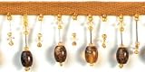 Jewel Tone Trim - Amber - 24