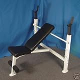 Olympic Weight Bench / Olympic Bench Press with 160 lb Weight Set