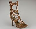 Tall Swirl Gladiator Heel
