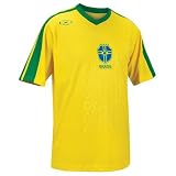 Xara International Series Brazil Short Sleeve Jersey, Youth Small