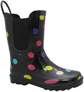 Girls Rain Boots Printed