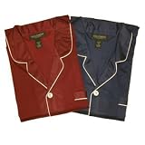 Big & Tall Pajama - State O Maine Long Sleve Nylon Pajama