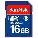 SanDisk 16GB SDHC SD Memory Card